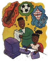 School Children Graphic